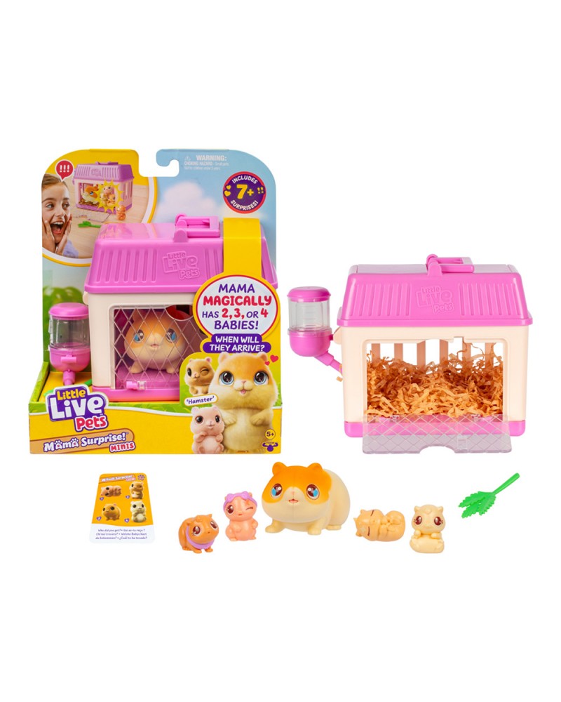 LITTLE LIVE PETS MAMA SURPRISE MINIS ΜΑΜΑ ΧΑΜΣΤΕΡ (LP304000)