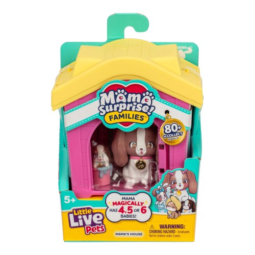 LITTLE LIVE PETS MAMA SURPRISE FAMILIES: ΣΕΤ ΣΠΙΤΑΚΙ & ΣΚΥΛΑΚΙΑ SPANIEL FAMILY (LP306000)
