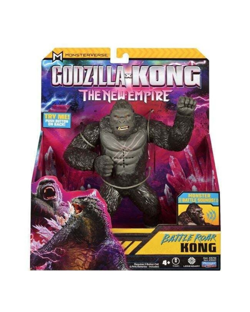 GODZILLA x KONG ΦΙΓΟΥΡΑ ΜΕ ΗΧΟ 18 εκ.  BATTLE ROAR KONG (MN305000)