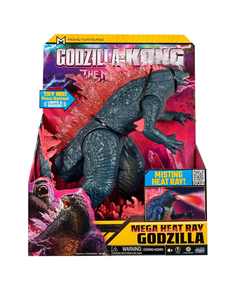 GODZILLA x KONG ΦΙΓΟΥΡΑ 33 εκ. ΜΕ ΛΕΙΤΟΥΡΓΙΕΣ MEGA HEAT RAY GODZILLA (MN308000)