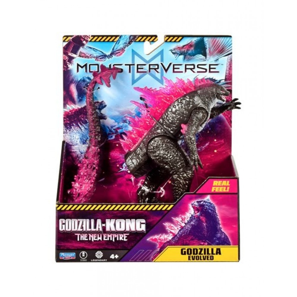 GODZILLA x KONG MONSTERVERSE ΒΑΣΙΚΗ ΦΙΓΟΥΡΑ GODZILLA EVOLVED 15EK. (MN318000)