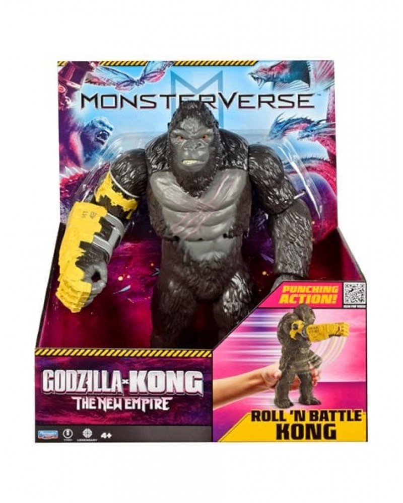 GODZILLAxKONG MONSTERVERSE ΦΙΓΟΥΡΑ ΔΡΑΣΗΣ 28ΕΚ. KONG (MN320100A)