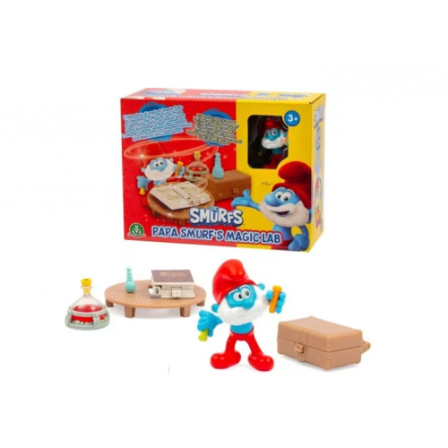 ΣΤΡΟΥΜΦΑΚΙΑ ΜΙΝΙ ΣΕΤ ΜΕ ΦΙΓΟΥΡΑ ΤΟ ΜΑΓΙΚΟ ΕΡΓΑΣΤΗΡΙ ΤΟΥ ΜΠΑΜΠΑΣΤΡΟΥΜΦ (PUF18100)