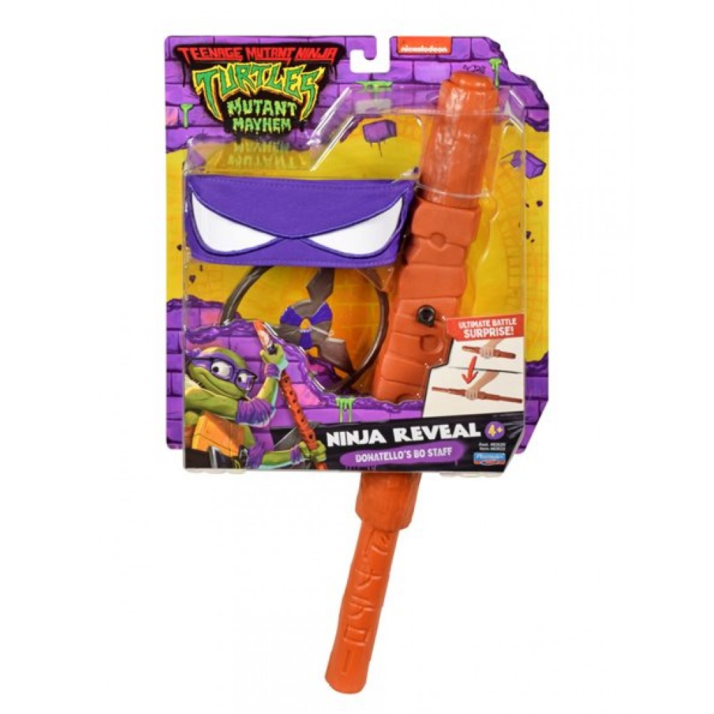 TMNT MOVIE ΧΕΛΩΝΟΝΙΝΤΖΑΚΙΑ ROLE PLAY ΑΞΕΣΟΥΑΡ DONATELLO'S BO STAFF (TU806000)