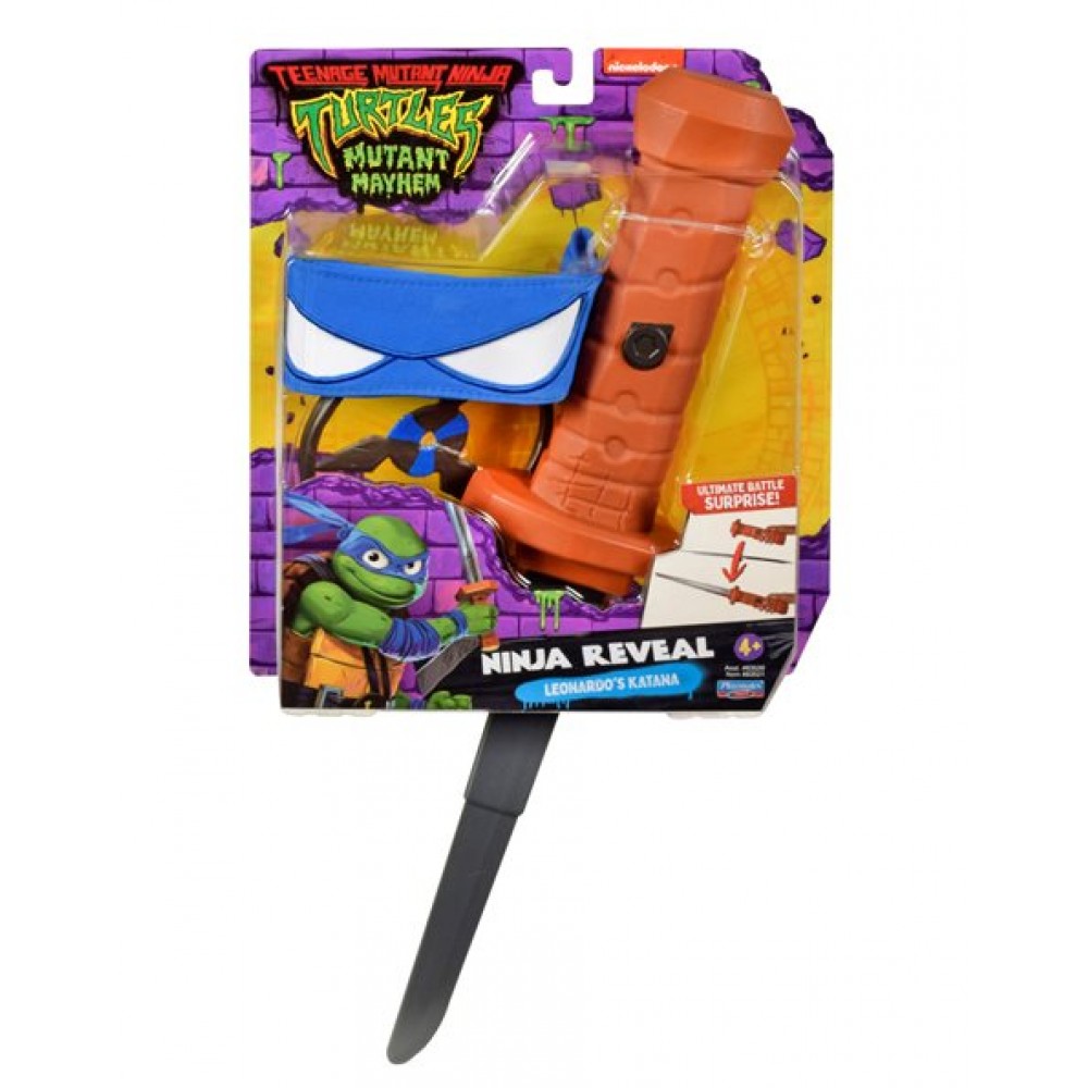 TMNT MOVIE ΧΕΛΩΝΟΝΙΝΤΖΑΚΙΑ ROLE PLAY ΑΞΕΣΟΥΑΡ LEONARDO'S KATANA (TU806000)