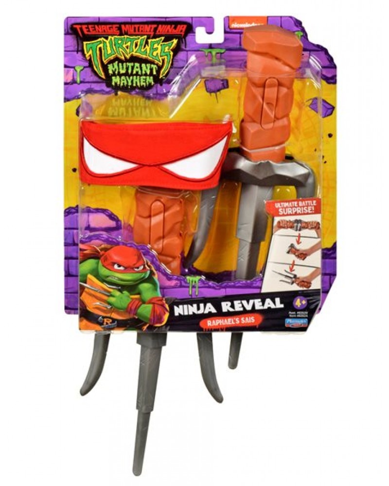 TMNT MOVIE ΧΕΛΩΝΟΝΙΝΤΖΑΚΙΑ ROLE PLAY ΑΞΕΣΟΥΑΡ RAPHAEL'S SAIS (TU806000)