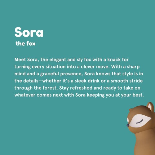 ASOBU BESTIE ΜΠΟΥΚΑΛΙ ΘΕΡΜΟΣ 460ml ΑΛΕΠΟΥ (05837)