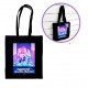 K-POP DEMON HUNTERS TOTTE BAG ΩΜΟΥ ΜΑΥΡΗ (07213)