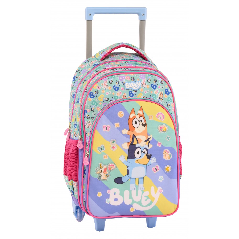 GRAFFITI TROLLEY ΣΑΚΙΔΙΟ STICKERS RAIN BLUEY(250251)