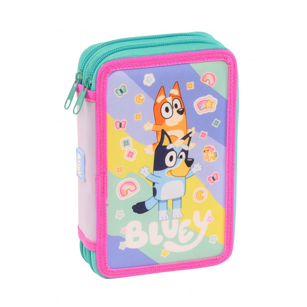 GRAFFITI ΚΑΣΕΤΙΝΑ ΓΕΜΑΤΗ STICKERS RAIN BLUEY (250331)