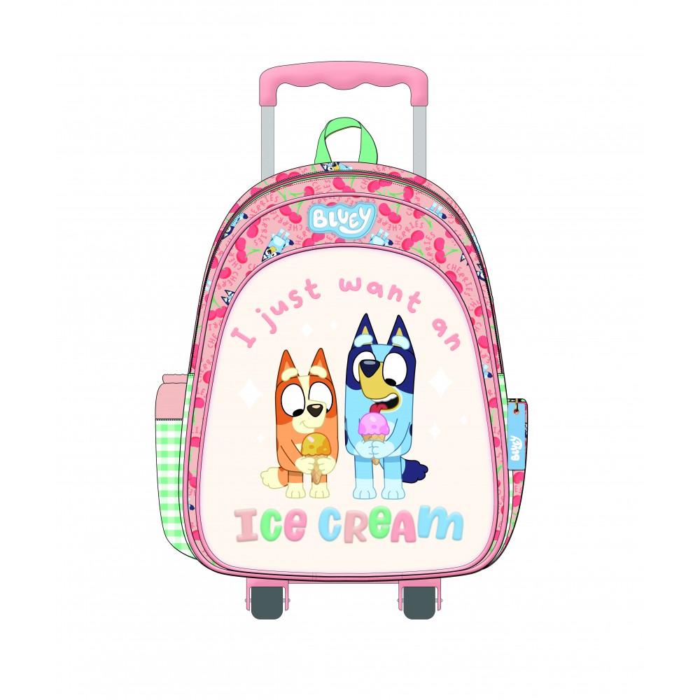 GRAFFITI TROLLEY ΝΗΠΙΟΥ BLUEY ICE CREAM (260262)