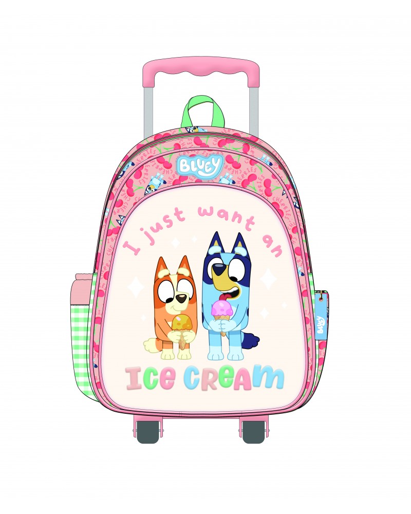 GRAFFITI TROLLEY ΝΗΠΙΟΥ BLUEY ICE CREAM (260262)