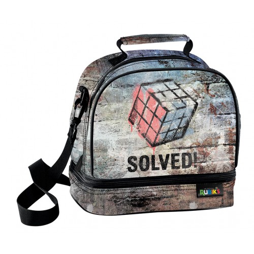 GRAFFITI ΤΣΑΝΤΑΚΙ ΦΑΓΗΤΟΥ SOLVED RUBIK'S (266311)