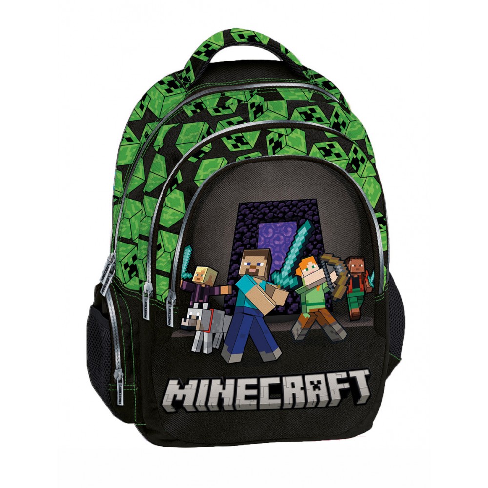 GRAFFITI ΣΑΚΙΔΙΟ ΣΧΟΛΙΚΟ ΠΟΛΥΘΕΣΙΑΚΟ SQUAD MINECRAFT (268212)