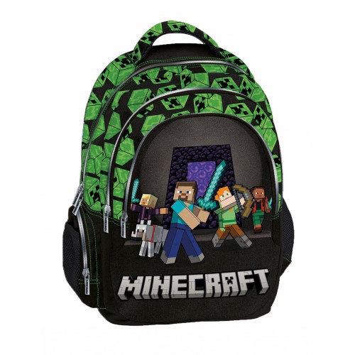 GRAFFITI ΣΑΚΙΔΙΟ ΣΧΟΛΙΚΟ ΠΟΛΥΘΕΣΙΑΚΟ SQUAD MINECRAFT (268212)
