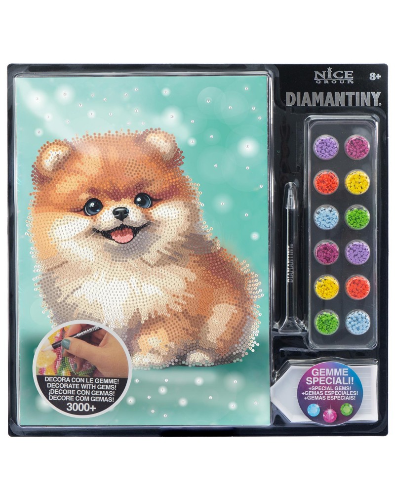 DIAMANTINY LEVEL UP ΔΙΑΚΟΣΜΗΣΕ ΜΕ ΧΡΩΜΑΤΙΣΤΑ ΠΕΤΡΑΔΑΚΙΑ ΚΑΤΟΙΚΙΔΙΑ ΒΟΛΠΙΝΟ (ΙΤΑΛΙΚΟ ΣΠΙΤΖ) (96126)