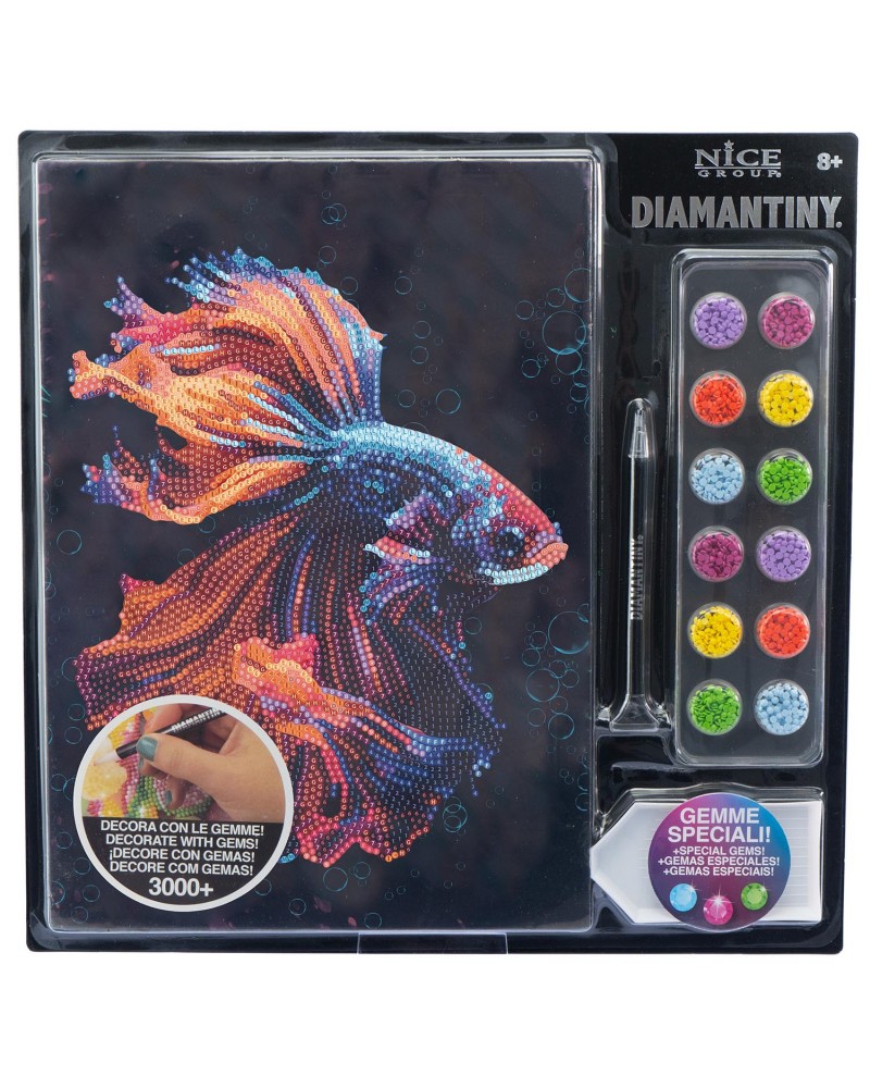 DIAMANTINY LEVEL UP ΔΙΑΚΟΣΜΗΣΕ ΜΕ ΧΡΩΜΑΤΙΣΤΑ ΠΕΤΡΑΔΑΚΙΑ ΜΟΝΟΜΑΧΟΣ ΨΑΡΙ (96405)