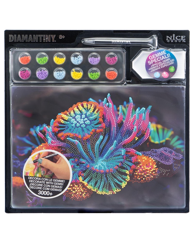 DIAMANTINY LEVEL UP ΔΙΑΚΟΣΜΗΣΕ ΜΕ ΧΡΩΜΑΤΙΣΤΑ ΠΕΤΡΑΔΑΚΙΑ ΑΝΕΜΩΝΗ (96407)