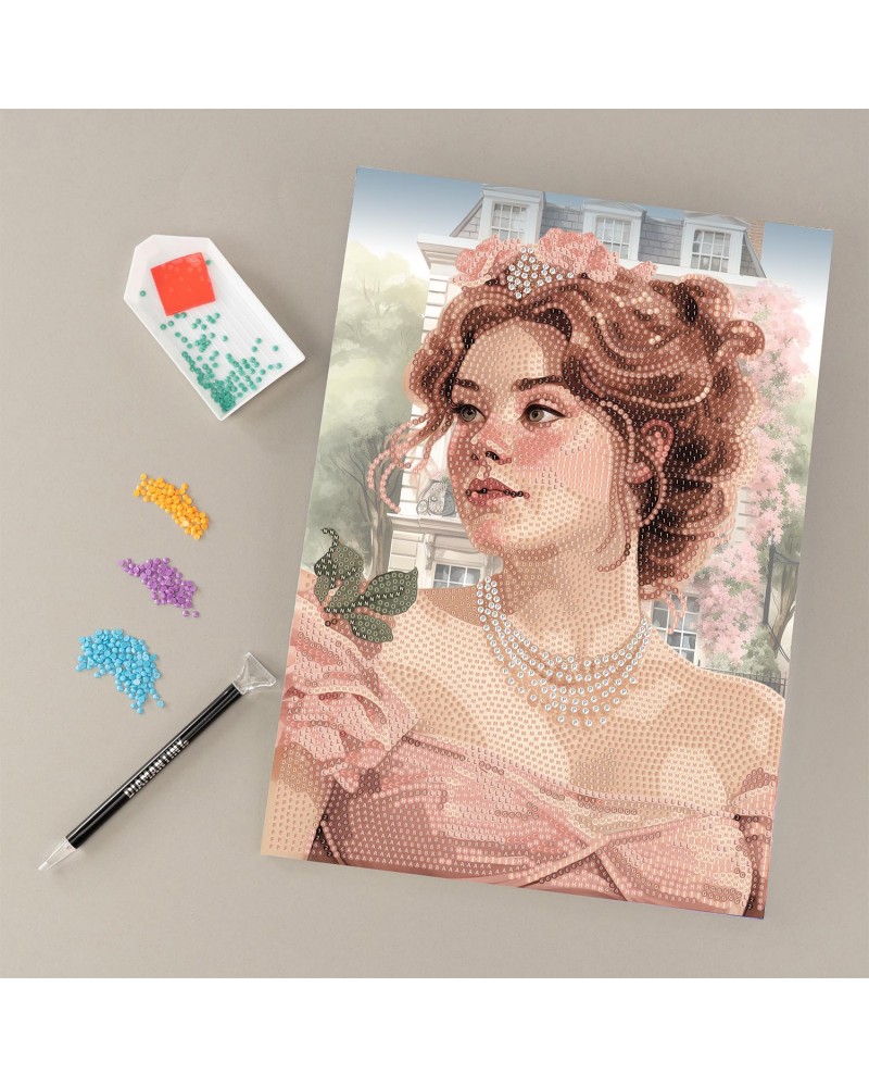 DIAMANTINY LEVEL UP ΔΙΑΚΟΣΜΗΣΕ ΜΕ ΧΡΩΜΑΤΙΣΤΑ ΠΕΤΡΑΔΑΚΙΑ ΡΕΤΡΟ ΚΛΑΣΙΚΟ ΣΤΥΛ PENELOPE (96441)