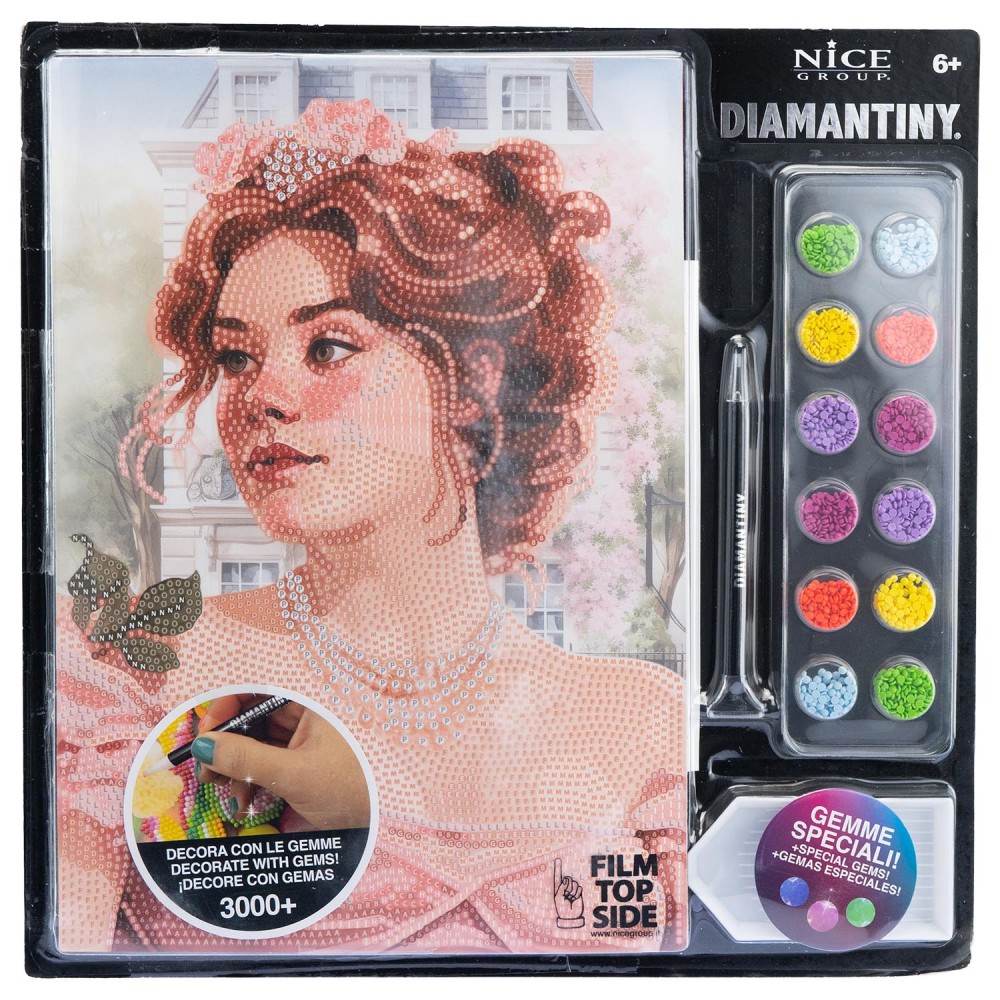 DIAMANTINY LEVEL UP ΔΙΑΚΟΣΜΗΣΕ ΜΕ ΧΡΩΜΑΤΙΣΤΑ ΠΕΤΡΑΔΑΚΙΑ ΡΕΤΡΟ ΚΛΑΣΙΚΟ ΣΤΥΛ PENELOPE (96441)