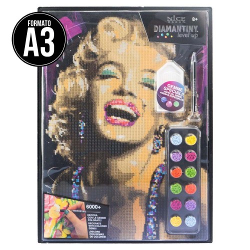 DIAMANTINY LEVEL UP ΔΙΑΚΟΣΜΗΣΕ ΜΕ ΧΡΩΜΑΤΙΣΤΑ ΠΕΤΡΑΔΑΚΙΑ CELEBRITIES MARILYN (96451)