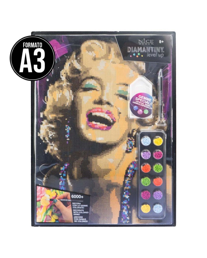 DIAMANTINY LEVEL UP ΔΙΑΚΟΣΜΗΣΕ ΜΕ ΧΡΩΜΑΤΙΣΤΑ ΠΕΤΡΑΔΑΚΙΑ CELEBRITIES MARILYN (96451)