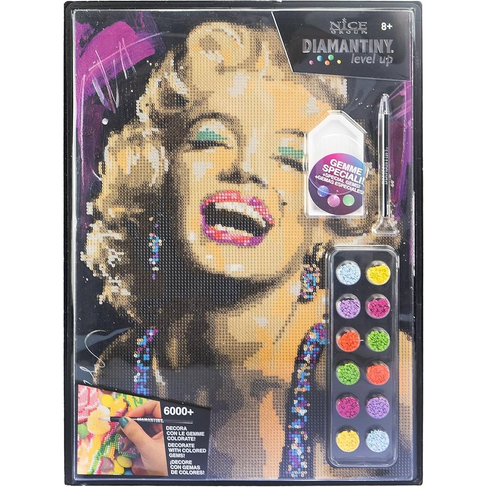 DIAMANTINY LEVEL UP ΔΙΑΚΟΣΜΗΣΕ ΜΕ ΧΡΩΜΑΤΙΣΤΑ ΠΕΤΡΑΔΑΚΙΑ CELEBRITIES MARILYN (96451)