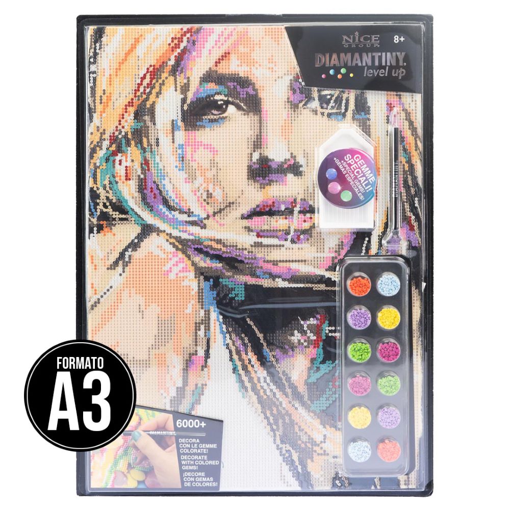 DIAMANTINY LEVEL UP ΔΙΑΚΟΣΜΗΣΕ ΜΕ ΧΡΩΜΑΤΙΣΤΑ ΠΕΤΡΑΔΑΚΙΑ CELEBRITIES BRITNEY (96453)