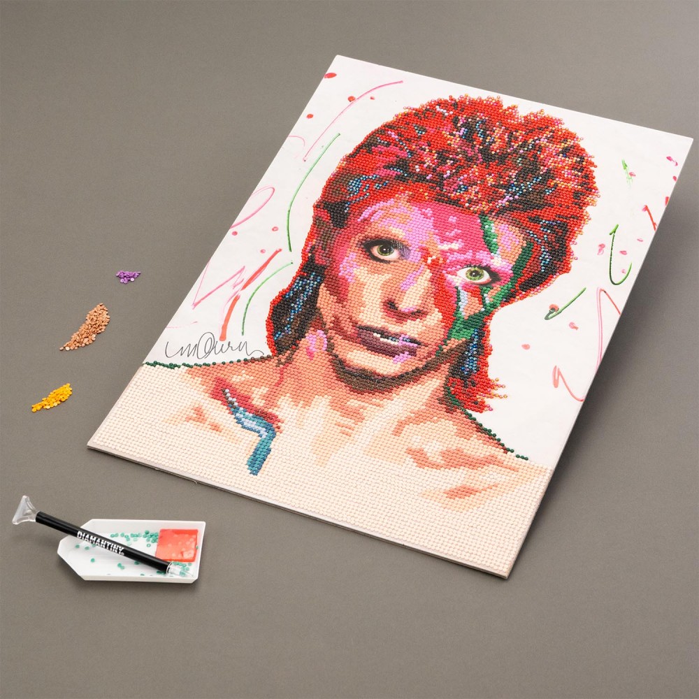 DIAMANTINY LEVEL UP ΔΙΑΚΟΣΜΗΣΕ ΜΕ ΧΡΩΜΑΤΙΣΤΑ ΠΕΤΡΑΔΑΚΙΑ CELEBRITIES BOWIE (96461)