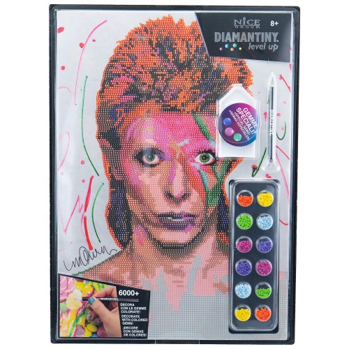 DIAMANTINY LEVEL UP ΔΙΑΚΟΣΜΗΣΕ ΜΕ ΧΡΩΜΑΤΙΣΤΑ ΠΕΤΡΑΔΑΚΙΑ CELEBRITIES BOWIE (96461)