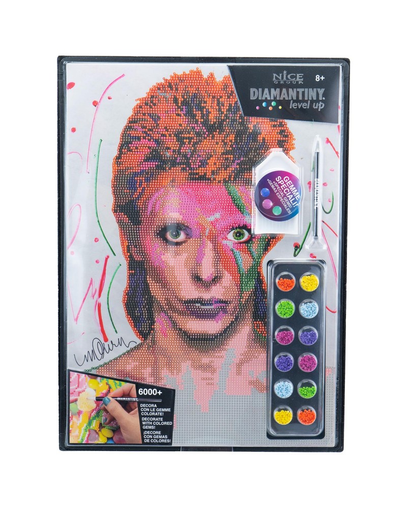 DIAMANTINY LEVEL UP ΔΙΑΚΟΣΜΗΣΕ ΜΕ ΧΡΩΜΑΤΙΣΤΑ ΠΕΤΡΑΔΑΚΙΑ CELEBRITIES BOWIE (96461)