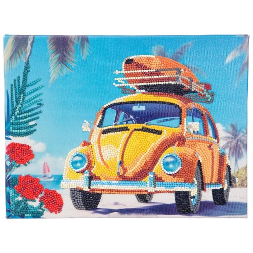 DIAMANTINY LEVEL UP ΔΙΑΚΟΣΜΗΣΕ ΜΕ ΧΡΩΜΑΤΙΣΤΑ ΠΕΤΡΑΔΑΚΙΑ ΠΙΝΑΚΑΣ ΚΙΤΡΙΝΟ ΑΥΤΟΚΙΝΗΤΟ (96566)