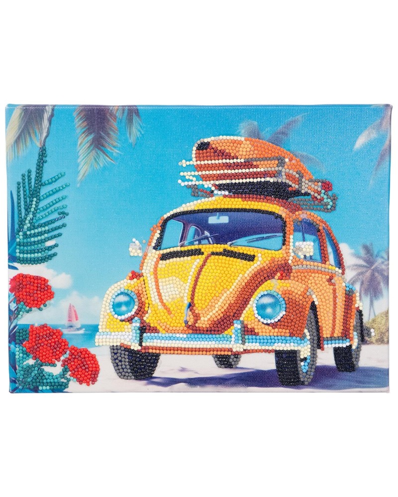 DIAMANTINY LEVEL UP ΔΙΑΚΟΣΜΗΣΕ ΜΕ ΧΡΩΜΑΤΙΣΤΑ ΠΕΤΡΑΔΑΚΙΑ ΠΙΝΑΚΑΣ ΚΙΤΡΙΝΟ ΑΥΤΟΚΙΝΗΤΟ (96566)