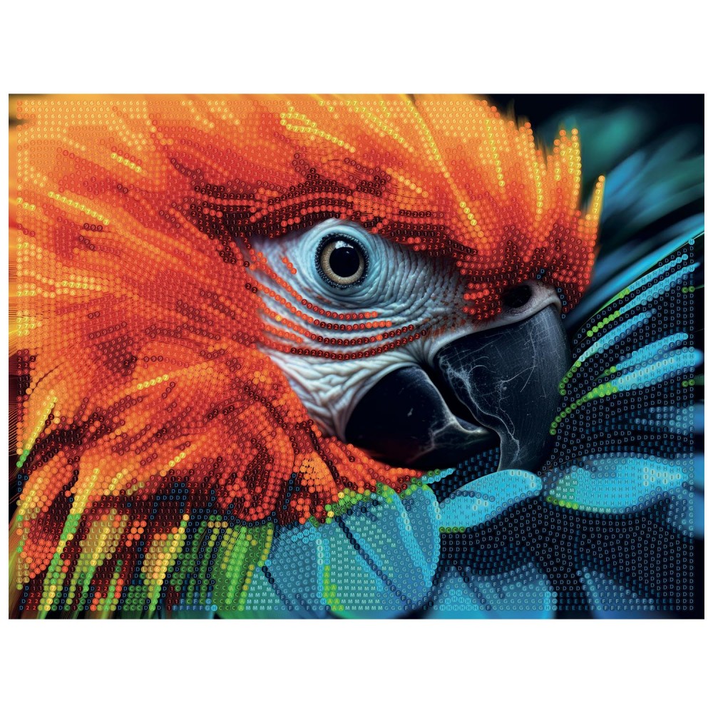 DIAMANTINY LEVEL UP ΔΙΑΚΟΣΜΗΣΕ ΜΕ ΧΡΩΜΑΤΙΣΤΑ ΠΕΤΡΑΔΑΚΙΑ ΠΙΝΑΚΑΣ ΠΑΠΑΓΑΛΟΣ ARA (96577)