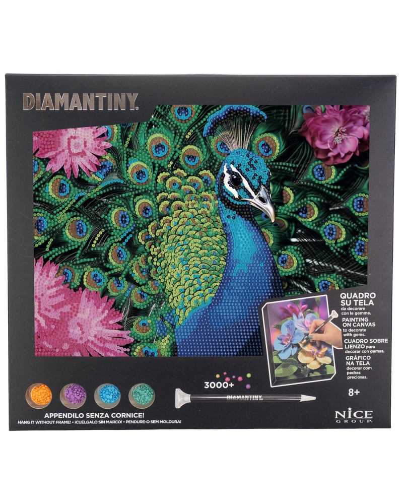 DIAMANTINY LEVEL UP ΔΙΑΚΟΣΜΗΣΕ ΜΕ ΧΡΩΜΑΤΙΣΤΑ ΠΕΤΡΑΔΑΚΙΑ ΠΙΝΑΚΑΣ ΠΑΓΩΝΙ (96578)