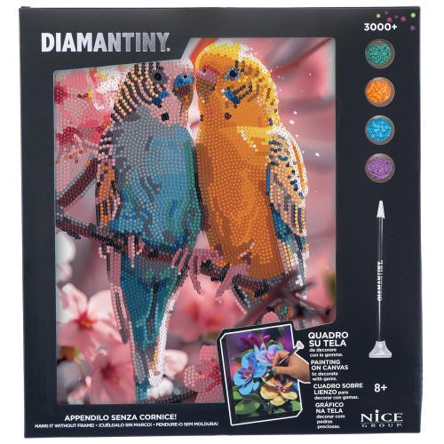 DIAMANTINY LEVEL UP ΔΙΑΚΟΣΜΗΣΕ ΜΕ ΧΡΩΜΑΤΙΣΤΑ ΠΕΤΡΑΔΑΚΙΑ ΠΙΝΑΚΑΣ ΠΑΠΑΓΑΛΑΚΙΑ (96579)