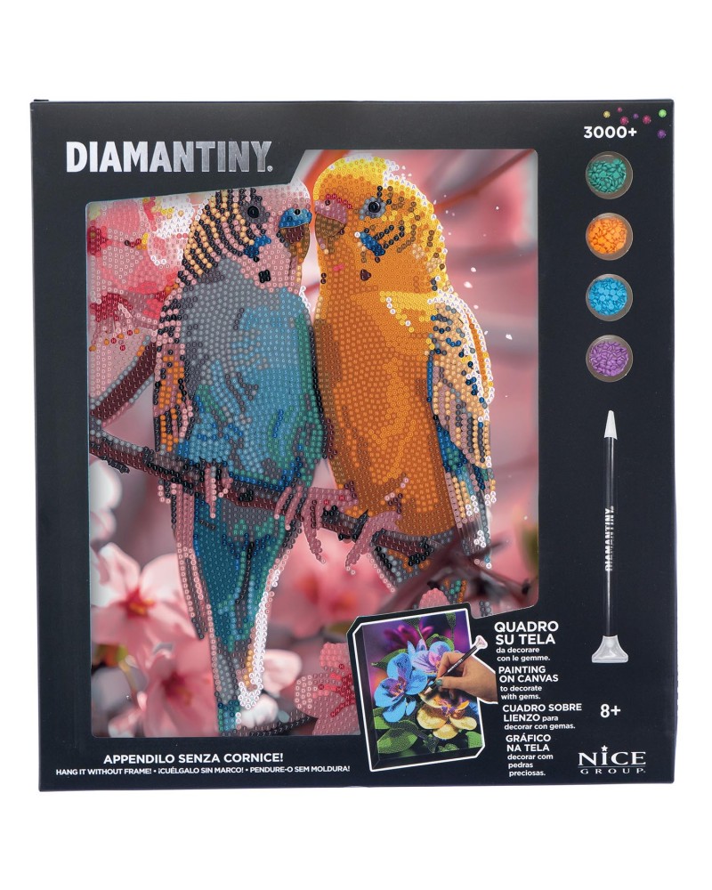 DIAMANTINY LEVEL UP ΔΙΑΚΟΣΜΗΣΕ ΜΕ ΧΡΩΜΑΤΙΣΤΑ ΠΕΤΡΑΔΑΚΙΑ ΠΙΝΑΚΑΣ ΠΑΠΑΓΑΛΑΚΙΑ (96579)