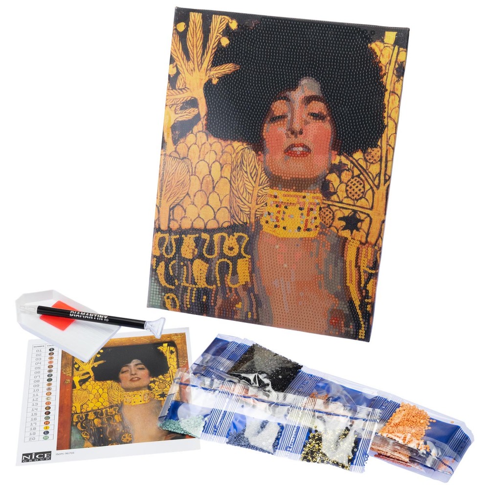 DIAMANTINY LEVEL UP ΔΙΑΚΟΣΜΗΣΕ ΜΕ ΧΡΩΜΑΤΙΣΤΑ ΠΕΤΡΑΔΑΚΙΑ ΠΙΝΑΚΑΣ ΤΕΧΝΗΣ ΙΟΥΔΙΘ (96703)