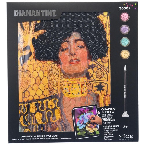 DIAMANTINY LEVEL UP ΔΙΑΚΟΣΜΗΣΕ ΜΕ ΧΡΩΜΑΤΙΣΤΑ ΠΕΤΡΑΔΑΚΙΑ ΠΙΝΑΚΑΣ ΤΕΧΝΗΣ ΙΟΥΔΙΘ (96703)