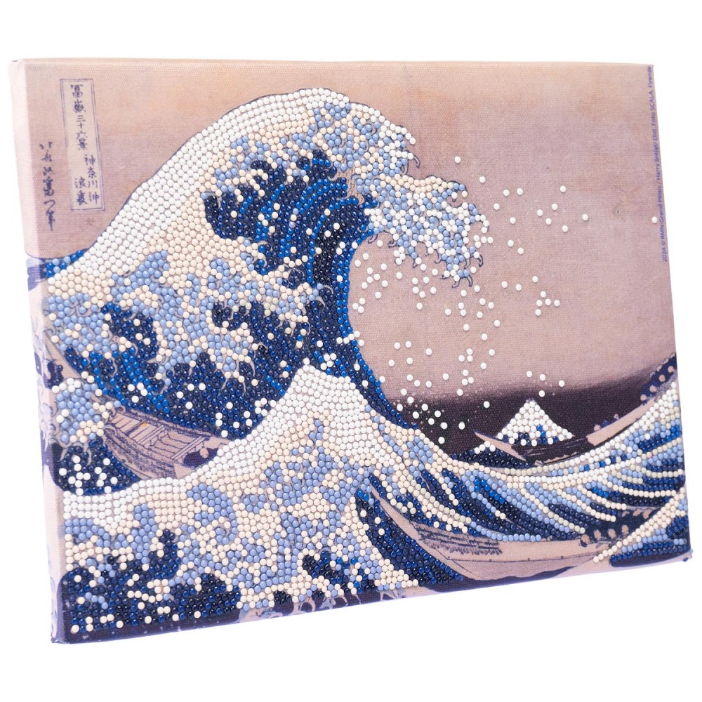 DIAMANTINY LEVEL UP ΔΙΑΚΟΣΜΗΣΕ ΜΕ ΧΡΩΜΑΤΙΣΤΑ ΠΕΤΡΑΔΑΚΙΑ ΠΙΝΑΚΑΣ ΤΕΧΝΗΣ ΤΑ ΜΕΓΑΛΗ ΚΥΜΑΤΑ ΤΗΣ ΚΑΝΑΓΚΑΟΥΑ (96707)