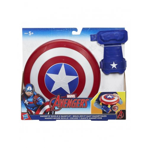 AVENGERS CAPTAIN AMERICA MAGNETIC SHIELD AND GAUNTLET (B9944)