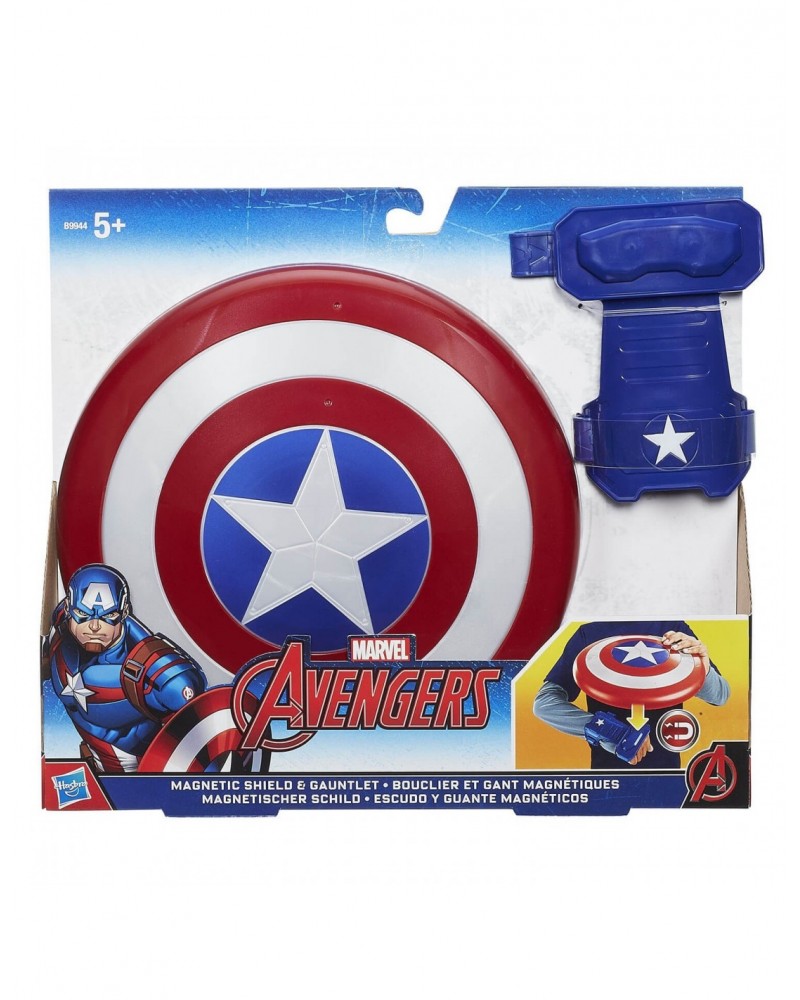 AVENGERS CAPTAIN AMERICA MAGNETIC SHIELD AND GAUNTLET (B9944)