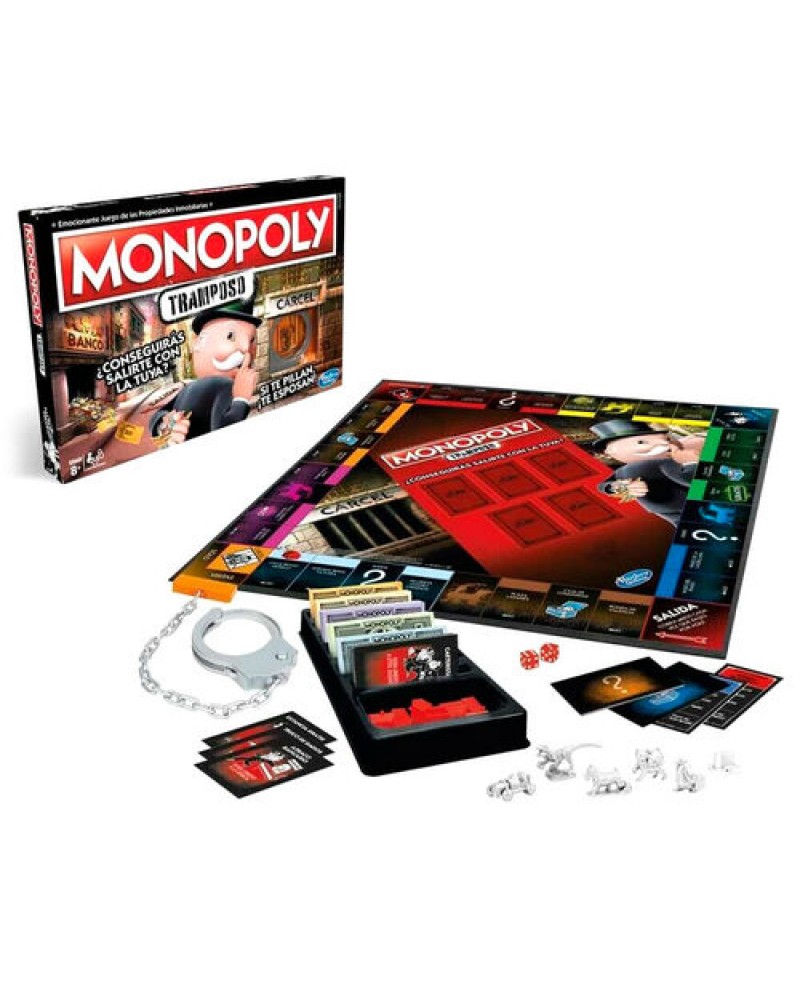 MONOPOLY TRAMPOSO SPANISH GAME ΙΣΠΑΝΙΚΗ ΕΚΔΟΣΗ (E1871)