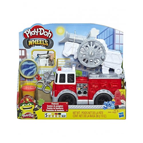 Play-Doh Wheels Πυροσβεστικό Όχημα Με 5 Μη-Τοξικά Χρώματα (E6103)