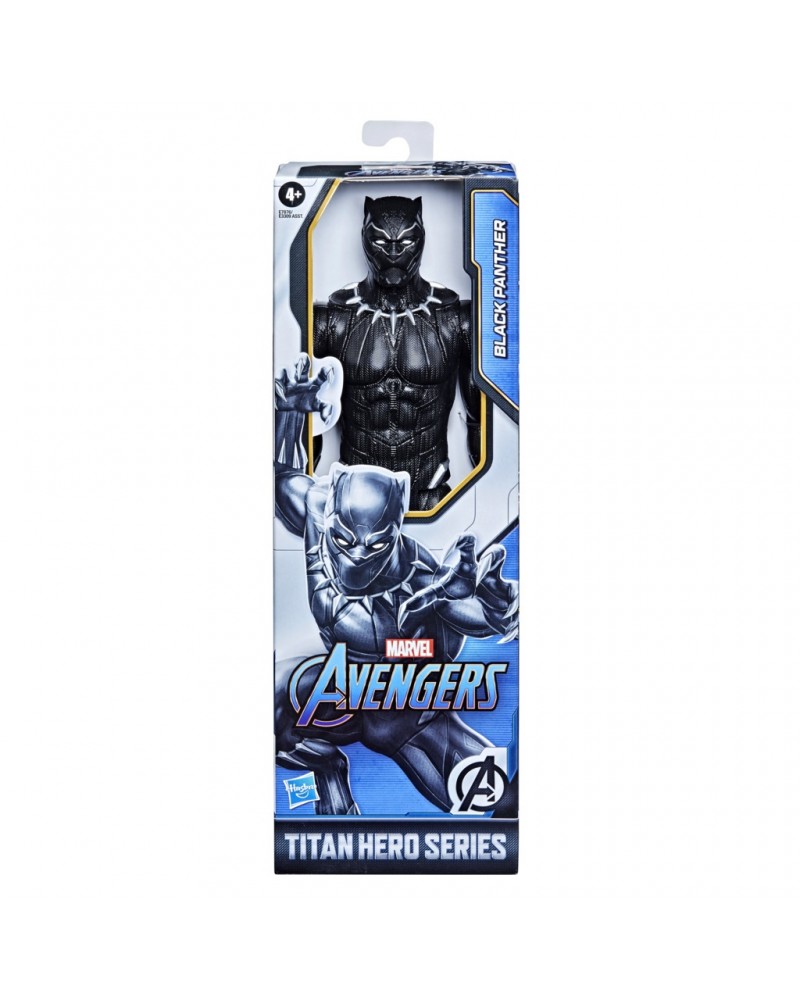 MARVEL AVENGERS TİTAN HERO SERİES BLACK PANTHER ACTİON FİGURE(E7876)