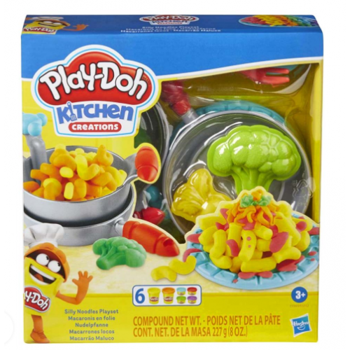 PLAY DOH SILLY SNACKS NOODLES SET (E9369)