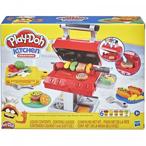 Play-Doh Grill N Stamp Playset (F0652)