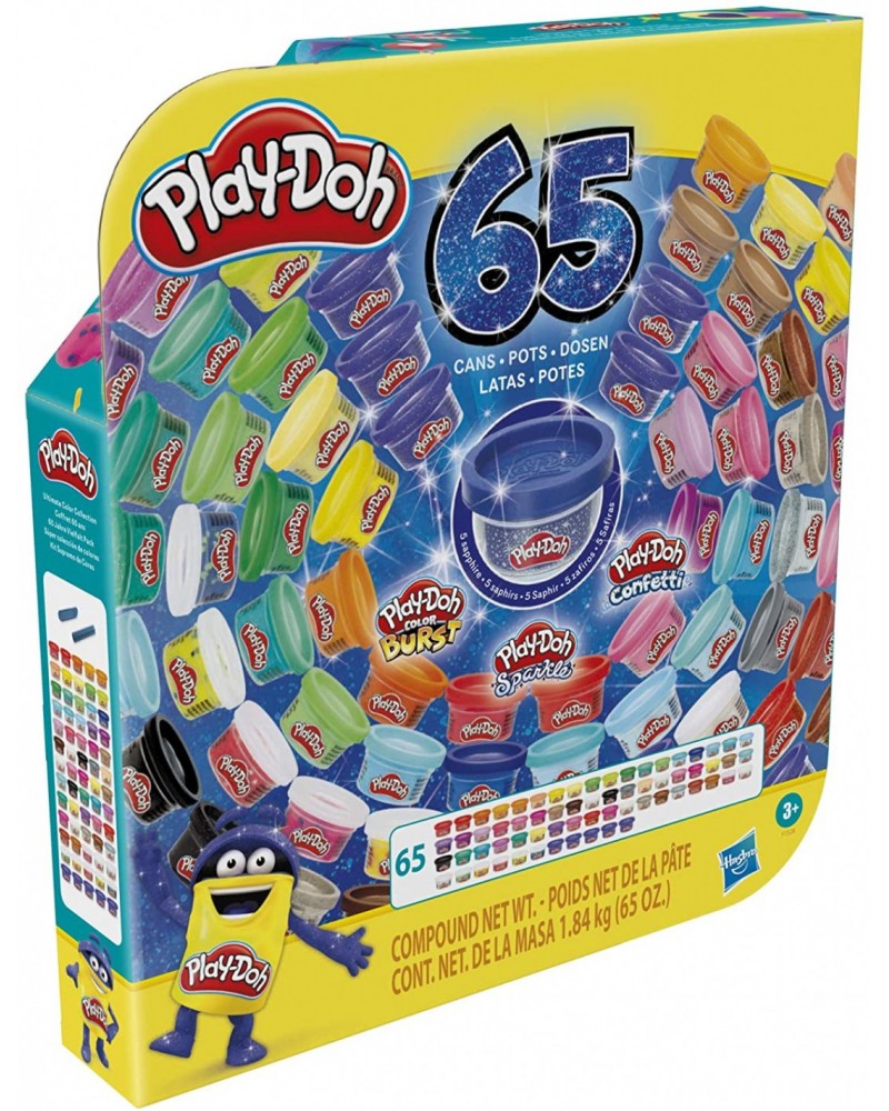 PLAY DOH 65 ULTIMATE COLOR COLLECTION (F1528)