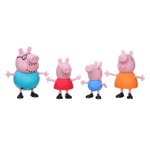 PEPPA PIG PEPPA’S ADVENTURES FAMILY FIGURE 4-PACK FAMILY  (F2190)