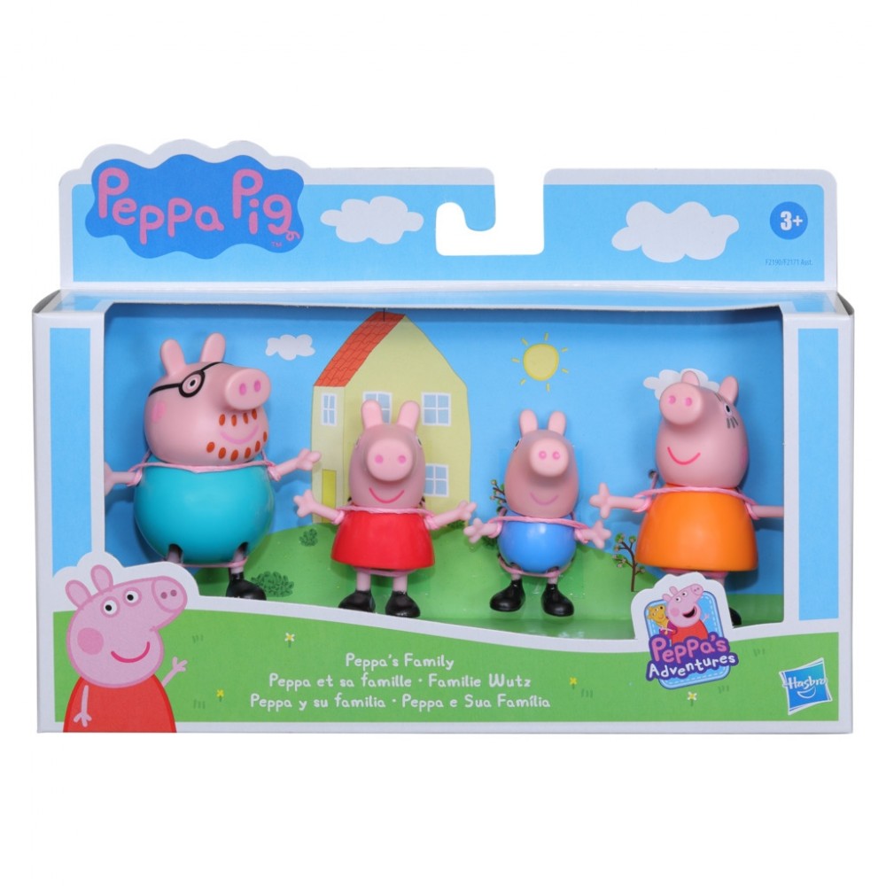 PEPPA PIG PEPPA’S FAMILY 4-PACK (F2190)